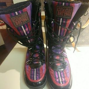 Coach Poppy winter boots